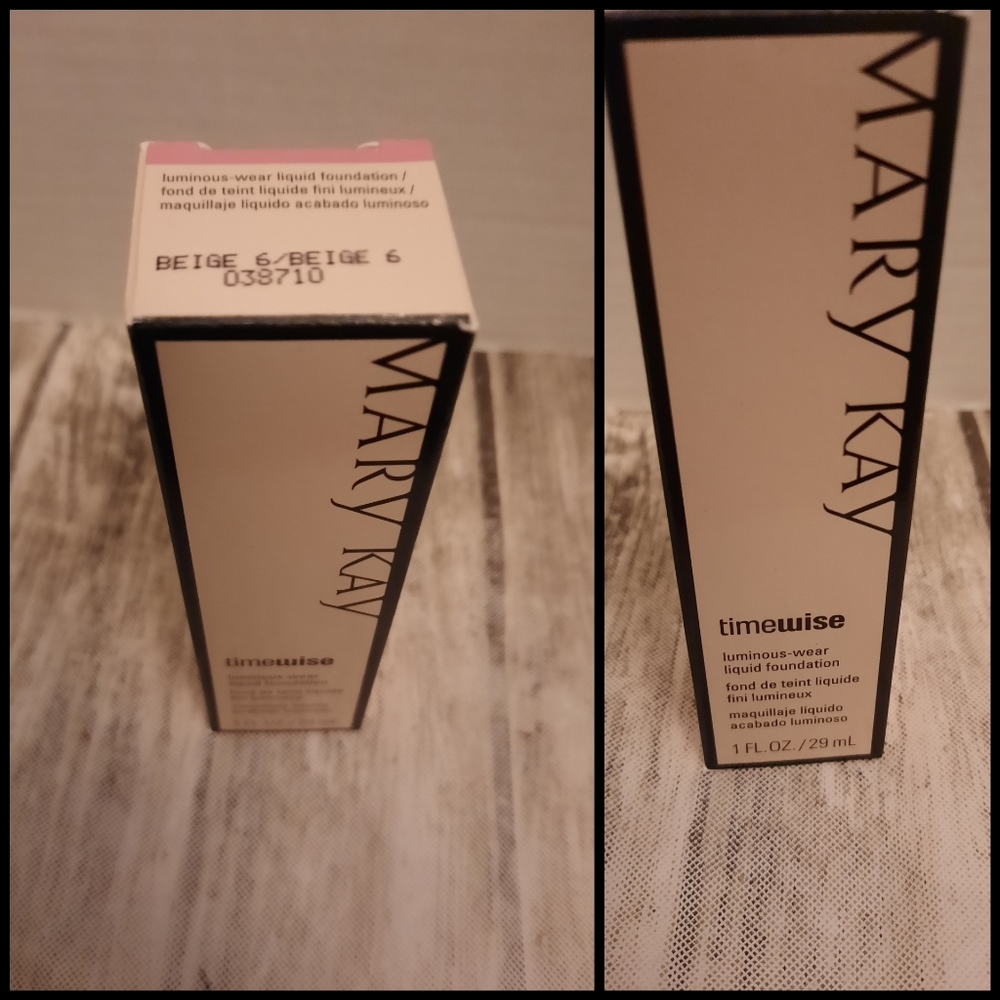 Mary Kay luminous wear liquid foundation beige 6